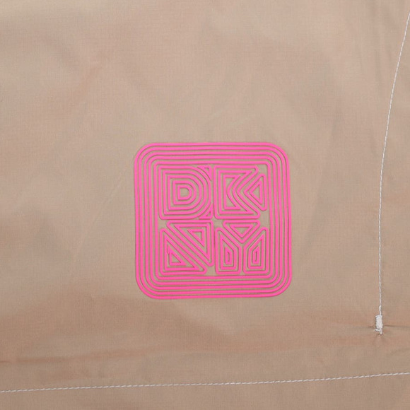 DKNY Mini Rip-Stop Skirt with Jersey Lining - Womens Large - Safari - NWT - Picture 5 of 7